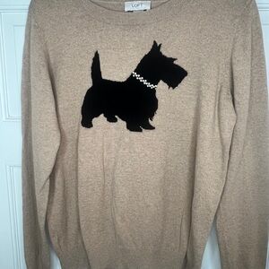 LOFT Camel Knit Sweater
